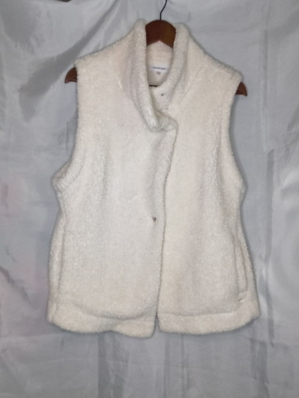Calvin Klein Sherpa Vest Size Large
